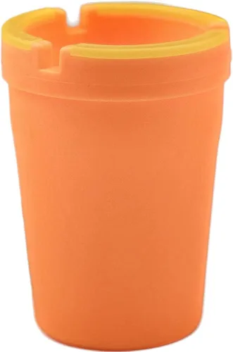 Vista 4 de Stub Out - Cenicero de cubo para automóvil que brilla en la oscuridad (negro, Jumbo)