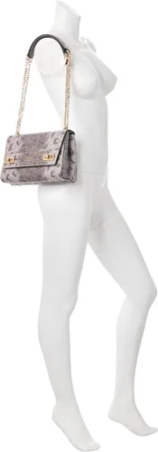 Vista 5 de GUESS Katey - Bolso de hombro con solapa, color carbón, Carbón vegetal