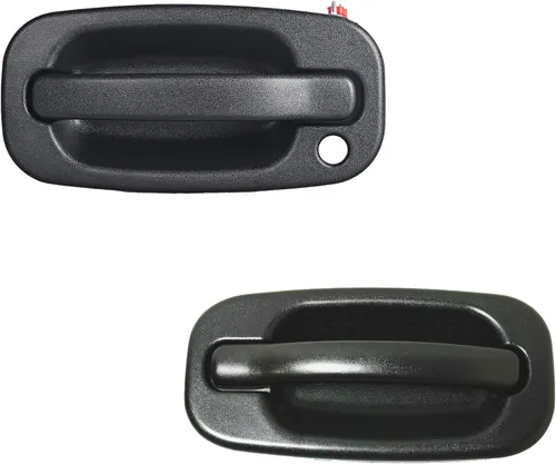 Vista 13 de Manija de puerta exterior sin llave, compatible con Chevy Silverado Suburban Tahoe Avalanche 1999-2007, GMC Sierra Yukon, Cadillac Escalade, lado