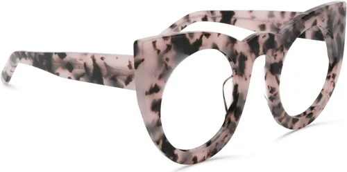 Vista 7 de [Usado] VOOGLAM Gafas de bloqueo de luz azul ojo de gato para mujer, gafas de gran tamaño a la moda, Cadence VFP0290