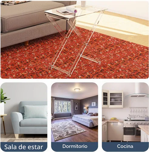 Vista 4 de Bandeja de TV plegable de acrílico, mesa plegable para muebles modernos y pequeños, mesa auxiliar para sala de estar, dormitorio, cocina, mesa