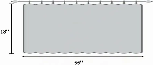 Vista 2 de RYNGHIPY Cenefa de cortina de crochet para ventana de cocina, cortinas de macramé desgastadas con borlas, tratamiento de ventana de encaje
