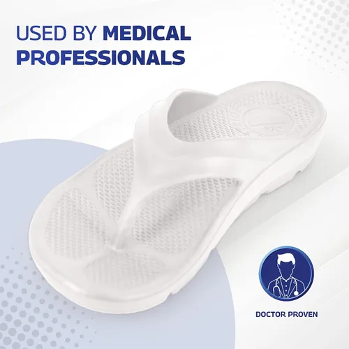 Vista 5 de Pure Stride Sandalias terapéuticas, sandalias ortopédicas para fascitis plantar, metatarsiano y espolones de talón, alivio del dolor de pies