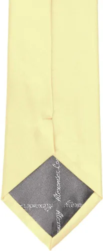Vista 312 de tiemart Corbata de color sólido para hombre Longitud estándar