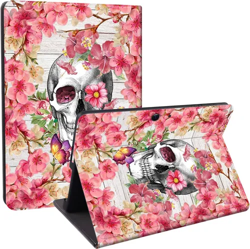 Vista 14 de Funda diseñada para Microsoft Surface Pro 11/10/9, protección ligera, múltiples ángulos, piel sintética, delgada, con función de encendido y apagado