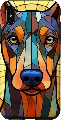 Vista 11 de Funda para iPhone 16 Doberman Dog
