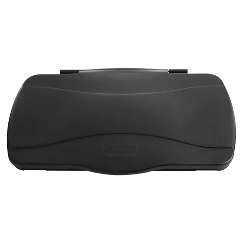 Vista 2 de Rubbermaid Commercial Products Slim Jim Tapa con Bisagras para Uso con Contenedores Slim Jim Ventilados de 16/23 GAL para Negro