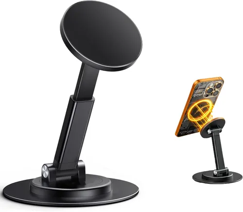 Vista 14 de Mizi Soporte para teléfono celular, ángulo y altura ajustable, soporte de teléfono de escritorio compatible con iPhone 17/16/15 Pro Max, Samsung