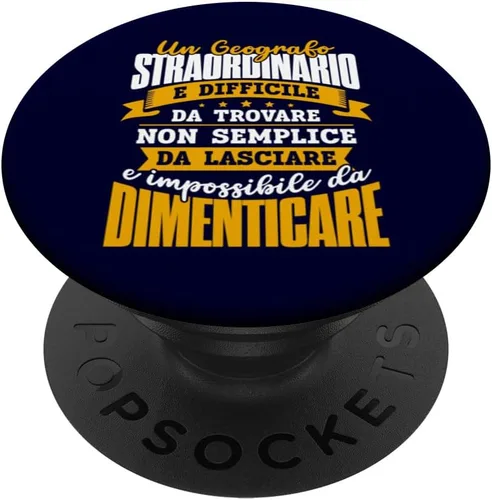 Vista 6 de Un Geografo Straordinario - Amante Della Geografia Regali PopSockets MagSafe PopGrip for iPhone