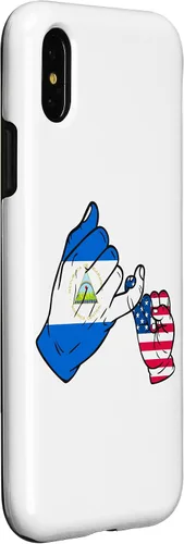 Vista 6 de iPhone 15 Parent and child Nicaragua USA family Case