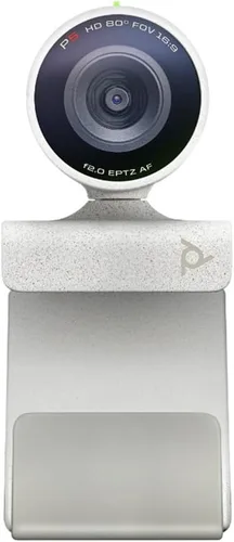 Vista 4 de Cámara Web Profesional Poly Studio P5 (Plantronics) - Cámara para portátil HD 1080p para videoconferencia y aprendizaje a distancia - Montura