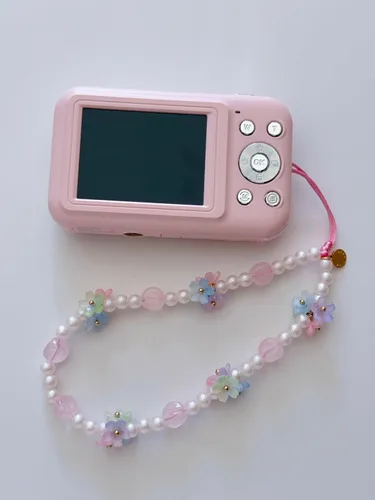 Vista 117 de Drawwind Correa con cuentas para teléfono con pulsera universal, cordón para teléfono celular lindo, pulsera de muñeca con cuentas, cadena de hilo