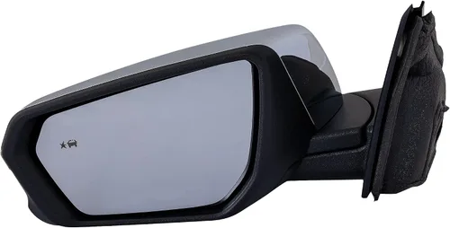 Vista 69 de Kool Vue - Espejo calefactable izquierdo para Chevrolet Silverado 1500 GMC Sierra 1500 2007-2013 plegable eléctrico con luz de señal y lámpara