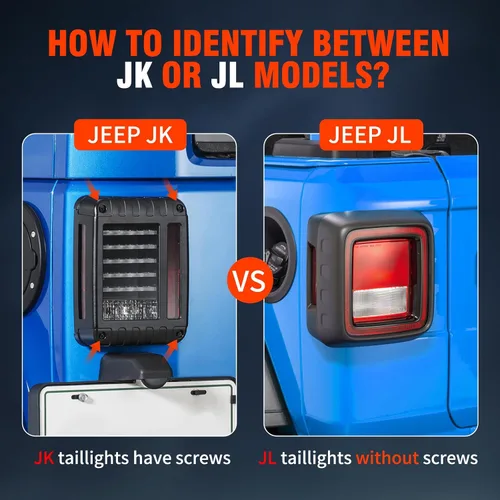 Vista 4 de SUPAREE Luz de Freno de Llanta de Repuesto Compatible con Jeep Wrangler 2007-2017 JK JKU YJ TJ, Plug and Play 4ta Tercera Luz de Freno Trasera LED