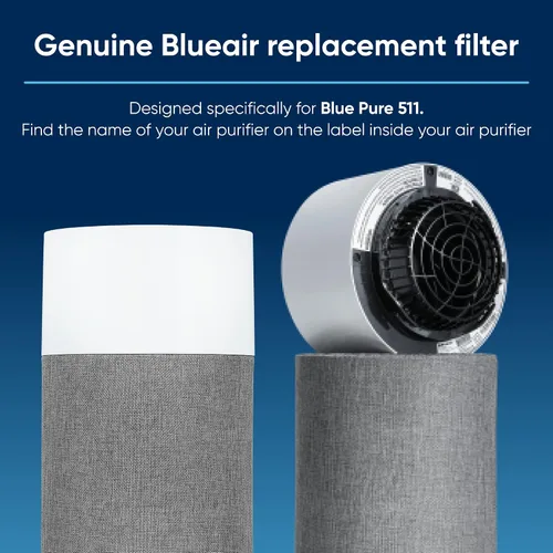 Vista 2 de BLUEAIR Filtro Genuino para Purificador de Aire Blue Pure 511