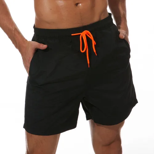 Vista 15 de SILKWORLD Traje de baño para hombre, pantalones cortos de playa de secado rápido con bolsillos Ejército Verde-ag