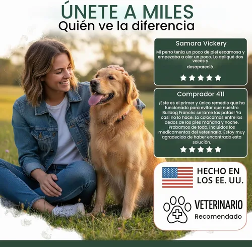 Vista 5 de Aerosol de hidrocortisona para perros – Spray antipicazón para perros de 4 onzas para piel irritada, puntos calientes, picaduras de pulgas, picazón