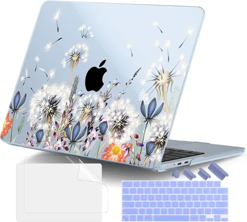 Vista 26 de [Usado] DONGKE Funda para MacBook Air M4 de 13.6 pulgadas 2025 2024 2023 2022 Modelo A3240 A3113 A2681 M3 M2 Chip, carcasa rígida de plástico