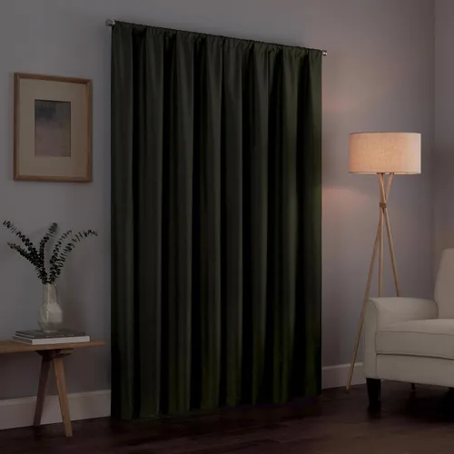 Vista 9 de ECLIPSE Kendall - Cortina térmica opaca moderna con bolsillo para cortinero, para dormitorio o sala de estar (1 panel), 42 x 54 pulgadas, alcachofa