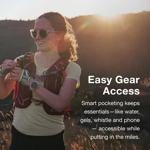 Vista 5 de Osprey Dyna 1.5L Chaleco de hidratación para correr para mujeres con depósito Hydraulics