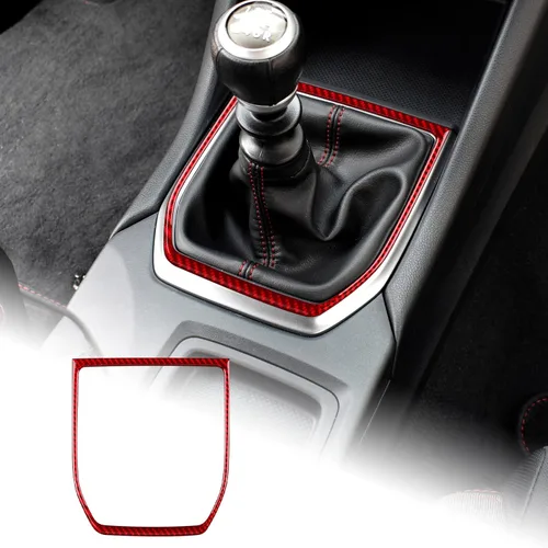 Vista 11 de AIRSPEED Para Subaru WRX/WRX STI 2022 2023 Consola central de coche, salida de aire, cubierta de marco de salida de aire, calcomanía de fibra
