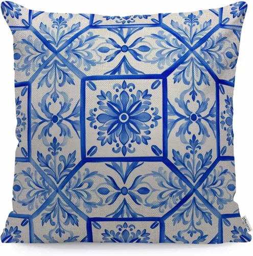 Vista 25 de WONDERTIFY Funda de almohada para sofá con diseño de conejo gris aislado en fondo blanco - Funda de almohada de lino suave para decoración