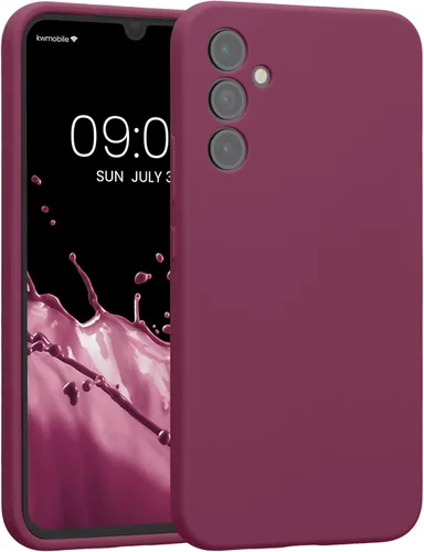 Vista 58 de kwmobile Funda compatible con Samsung Galaxy A13 4G - Funda delgada de silicona TPU - Acabado suave al tacto - Amarillo radiante
