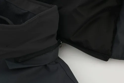 Vista 4 de Spmor Chaqueta de esquí impermeable con capucha para mujer, abrigo de snowboard cálido para invierno