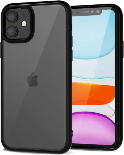 Vista 254 de LoeoeL para iPhone 8 Plus/ 7 Plus Funda Transparente, Funda Híbrida de Teléfono [Plástico Duro y Parachoques de Silicona Suave] Cubierta Protectora