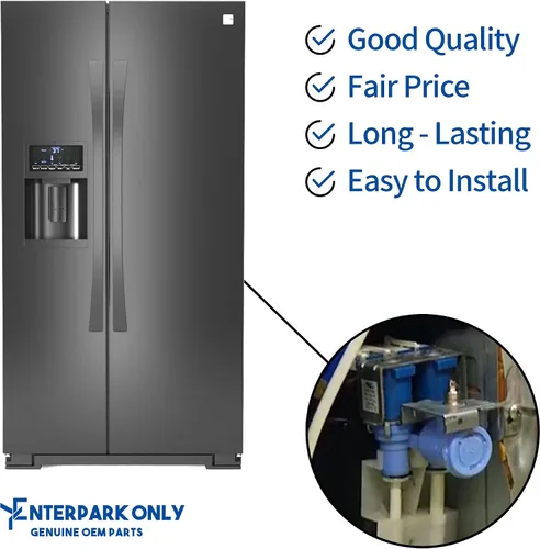 Vista 5 de Enterpark DA62-00914B (versión original) - Válvula de agua para refrigerador Samsung reemplaza a PS4146154 DA97-06642B AP4142321