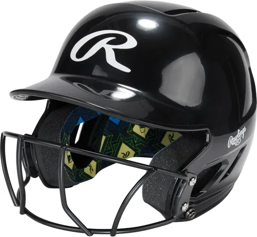 Vista 13 de Rawlings Casco de bateo COOLFLO Opción de máscara facial Negro