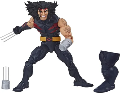 Vista 8 de X-Men Marvel Legends Wave 5 - Paquete de la serie BAF Sugar Man (7 artículos)