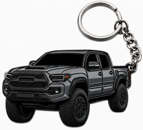 Vista 12 de Llavero Tacoma – Accesorios Tacoma 2016-2022 mods 2023 2024 Cool Key Chain Fob Cover 3ª generación Toy Truck