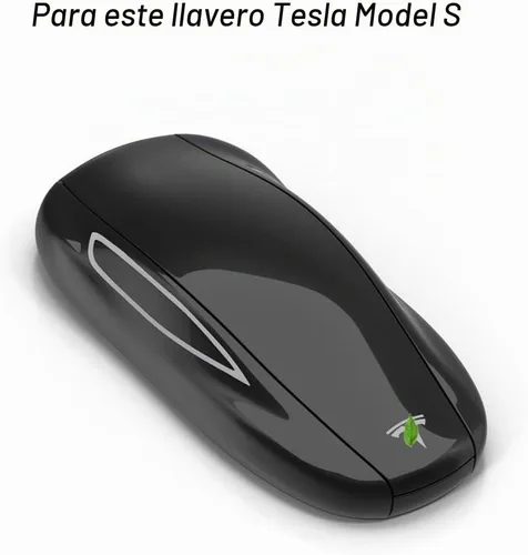 Vista 2 de TANDRIVE Funda Portallaves para Tesla Model S, Negro