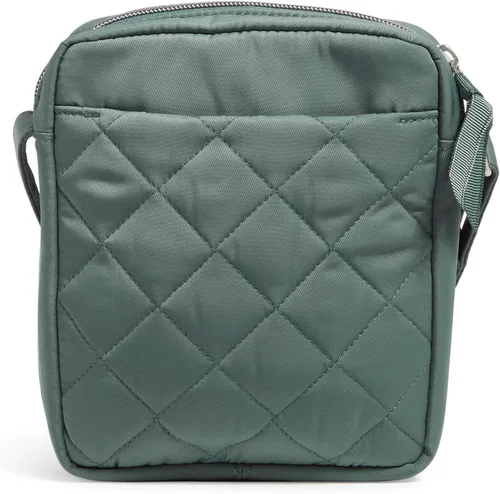 Vista 4 de Vera Bradley Bolso cruzado pequeño de sarga de rendimiento para mujer