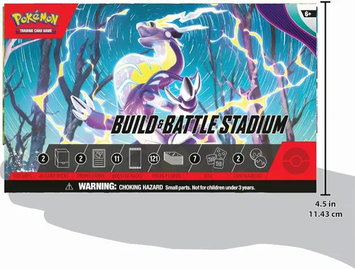 Vista 5 de Pokémon TCG: Estadio de construcción y batalla escarlata y violeta