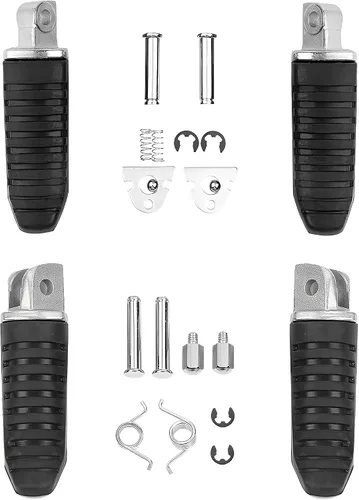 Vista 7 de Estriberas/Reposapiés delantero y trasero para Suzuki DL650 V-Strom 650 GSX1300R 2008-2012 (Suzuki-(delantero+trasero)