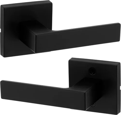 Vista 14 de Kwikset Singapore - Manija de puerta de cromo pulido (2 unidades)