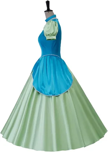 Vista 4 de Fortunehouse - Vestido de princesa para adultos, disfraz de hermana malvada