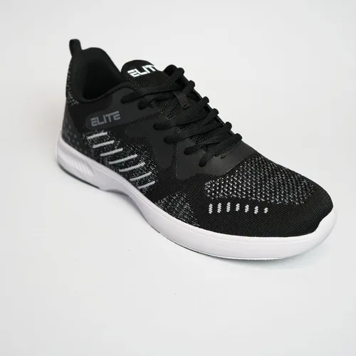Vista 2 de ELITE Zapatos de bolos Freedom Athletic con cordones para hombre con suela deslizante universal para jugadores diestros o zurdos