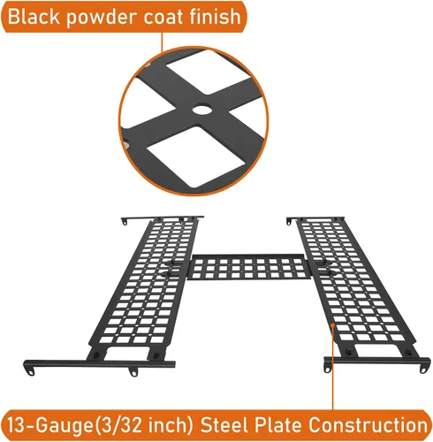 Vista 6 de Hooke Road Bronco - Kit de panel de almacenamiento superior MOLLE para accesorios de 4 puertas Ford Bronco 2021-2026