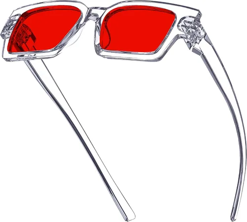 Vista 43 de Eyekepper Gafas de luz azul para hombre y mujer, paquete de 6 lentes Pilot