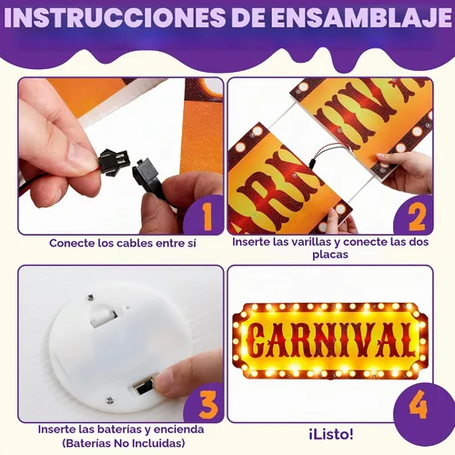 Vista 4 de JOYIN Kit de decoración de coche para SUV, decoración de Halloween, circo, carnaval, payaso, luces LED, calcomanías para puerta de casa embrujada