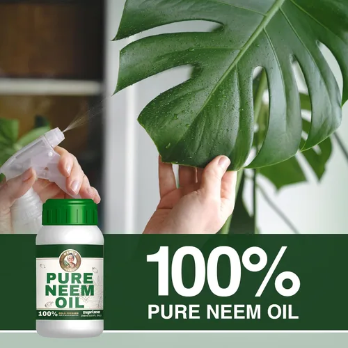 Vista 2 de Aceite de Neem Puro de Nani's para Plantas Concentrado - Diluir para Usar como Spray de Aceite de Neem Orgánico para Plantas, Uso Exterior e