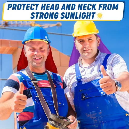 Vista 5 de 50 piezas de protección solar UV cuello drapeado, protector de cuello protector de cuello protector facial para mujeres y hombres