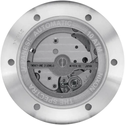 Vista 4 de NIXON Spectra A1323-100M Reloj de moda automático unisex resistente al agua