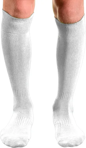 Vista 69 de COUVER Calcetines deportivos de béisbol de sóftbol de algodón acolchados hasta la rodilla, 1 par
