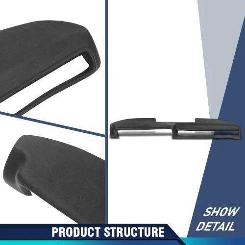 Vista 7 de PIT66 Cubierta de bisel de tablero TPE color negro compatible con Dodge Charger Plymouth Belvedere Coronet GTX Road Runner Satellite 1971-1974 Panel