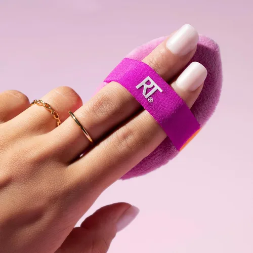 Vista 16 de Real Techniques Esponja milagrosa para la piel + Polvo de maquillaje 2 en 1, esponja para mezclar maquillaje y polvo de doble cara, para líquidos