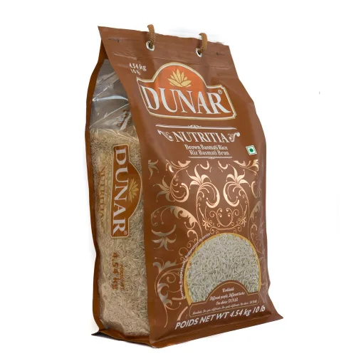 Vista 4 de Dunar - Arroz Basmati integral prémium (Nutritia), 10 libras